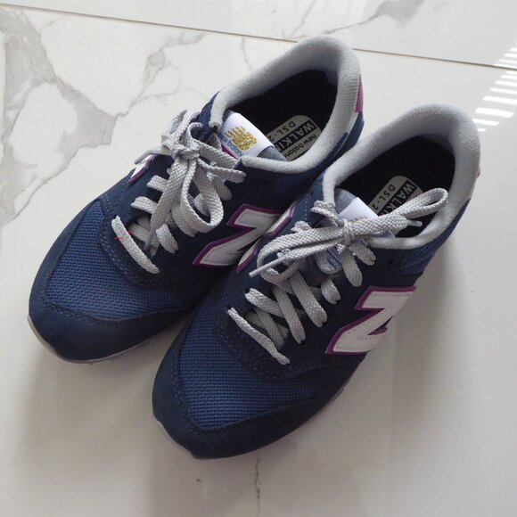 Size 5.5 - New Balance 996 Navy Purple - Picture 2 of 10